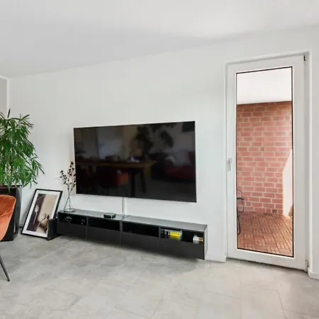 Getaway Mit Balkon - Grossem Doppelbett & Schlafsofa Fuer Insg 4 Pers - Ruhig Gelegen, Ideal Zum Wohlfuehlen&ankommen - Kinderbett&hochstuhl - Messe Duesseldorf&essen - S-bahn * Duisburg