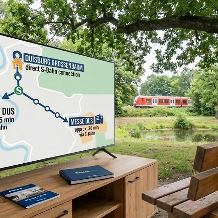 Getaway Mit Balkon - Ruhiges Business-apartment - Messe Dus & Airport Ντούισμπουργκ