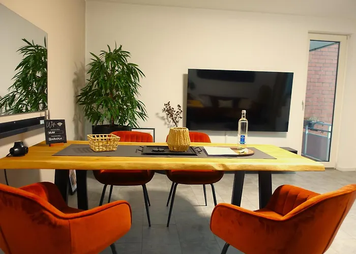 Getaway Mit Balkon - Ruhiges Business-apartment - Messe Dus & Airport דירה דיסבורג