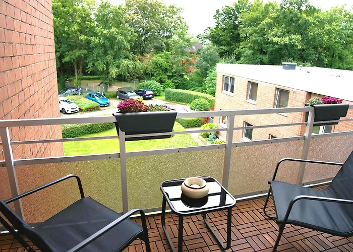 Getaway Mit Balkon - Ruhiges Business-apartment - Messe Dus & Airport דיסבורג