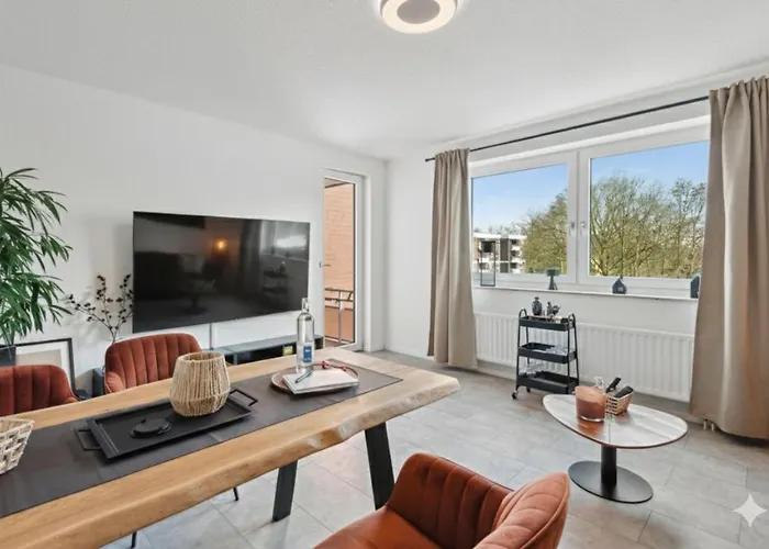 Getaway Mit Balkon - Ruhiges Business-apartment - Messe Dus & Airport *