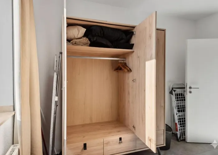 דירה Getaway Mit Balkon - Ruhiges Business-apartment - Messe Dus & Airport *