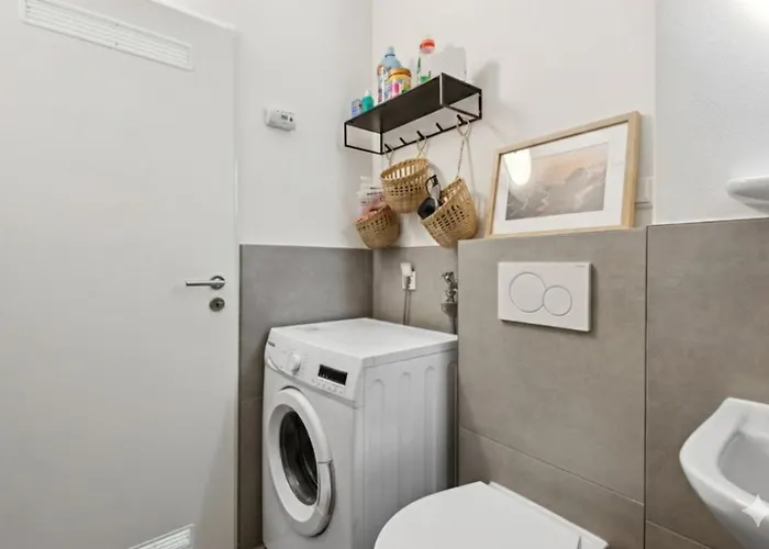 Getaway Mit Balkon - Ruhiges Business-apartment - Messe Dus & Airport דירה דיסבורג