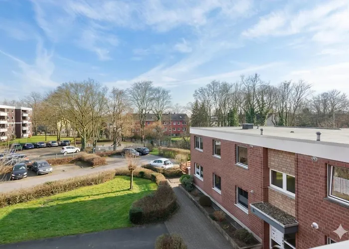 Getaway Mit Balkon - Ruhiges Business-apartment - Messe Dus & Airport * דיסבורג