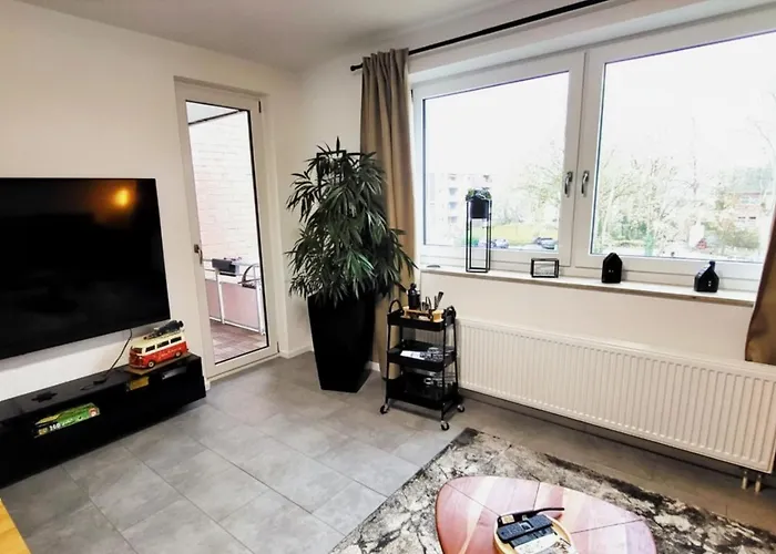 Getaway Mit Balkon - Ruhiges Business-apartment - Messe Dus & Airport Διαμέρισμα *