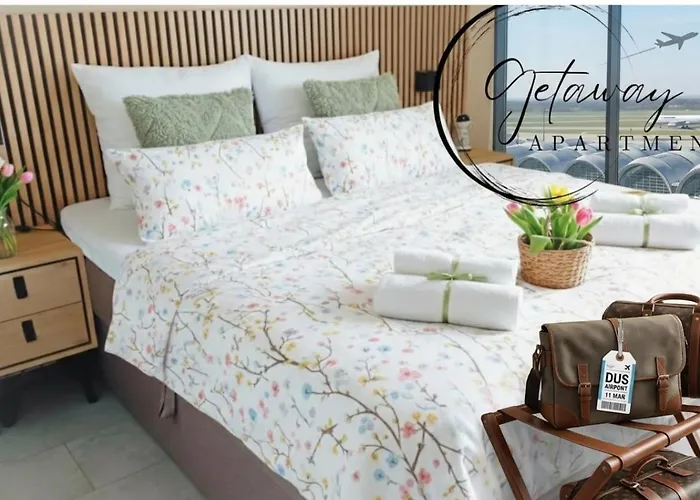 Διαμέρισμα Getaway Mit Balkon - Ruhiges Business-apartment - Messe Dus & Airport